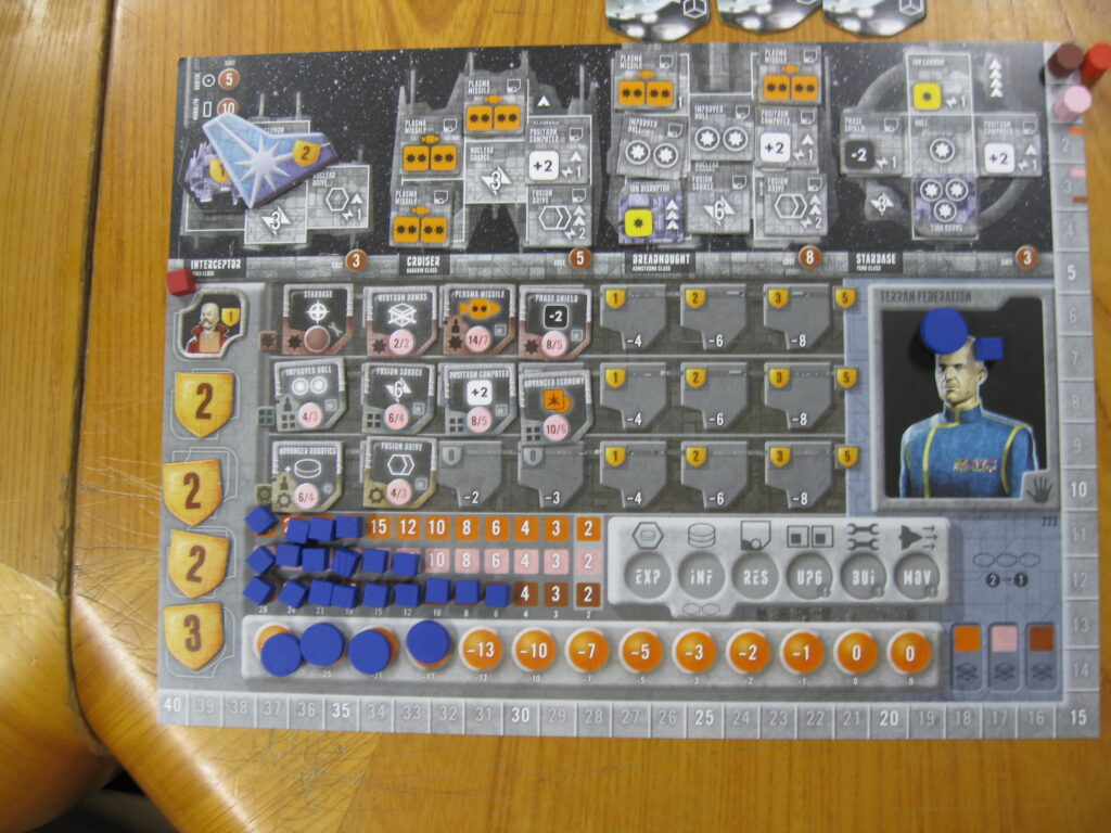 青（地球連邦）のプレイボード